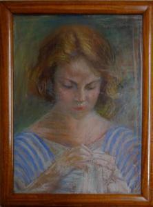 DAMPT D 1900,Portrait de femme,Millon & Associés FR 2016-09-29