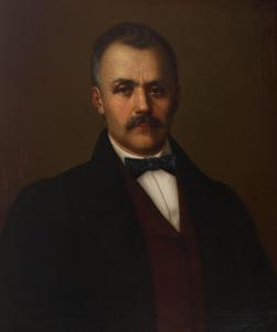 DAN MIHAIL 1840-1883,Portretul lui Ion Carp,1867,Artmark RO 2015-09-29