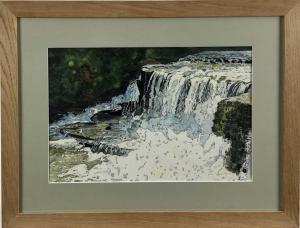 DAN Pam,a waterfall,1990,Reeman Dansie GB 2023-08-28