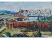 DAN THERESE 1913-1976,View of Jerusalem,1969,Capes Dunn GB 2011-10-25