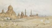 DANA Charles Edmund 1843-1924,EGYPTIAN CITY WITH MOSQUES,1923,Sloans & Kenyon US 2003-09-20