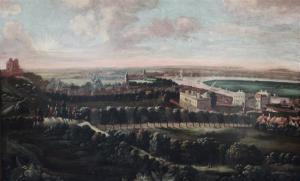 DANCKERTS Hendrick 1625-1685,King Charles II's proposed riverside palace for Gr,Gorringes 2017-07-04