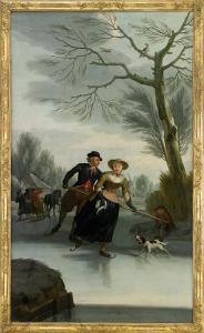 DANCKWARDT PASCH D Y 1699-1750,Allegori över de fyra årstiderna - 4 styck,Stockholms Auktionsverket 2013-12-03