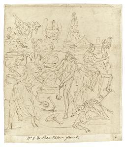 DANDINI Pietro 1646-1712,Scene of witchcraft,Christie's GB 2024-02-01