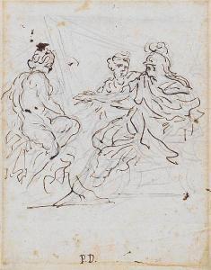 DANDINI Pietro 1646-1712,Three Classical Figures,Bonhams GB 2010-10-27