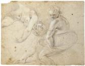 DANEDI Giovanni Stefano 1612-1690,Deux femmes nues assises,Christie's GB 2002-06-26