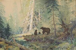 DANEK SEDLACEK Frantisek 1892-1956,Bear Family,Palais Dorotheum AT 2018-05-26