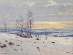 DANEK SEDLACEK Frantisek 1892-1956,Winter Landscape,1923,Palais Dorotheum AT 2019-03-09