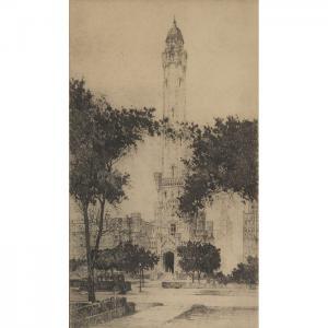 DANFORTH S. Chester 1896,Old Chicago Water Tower,1930,Treadway US 2007-12-02