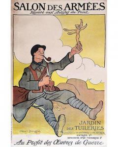 DANGON Henri 1914-1918,Salon des Armées Réservé aux Artistes du Front,1917,Artprecium FR 2020-07-09