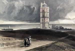 daniel william 1769-1837,North Foreland Lighthouse,Canterbury Auction GB 2016-06-07