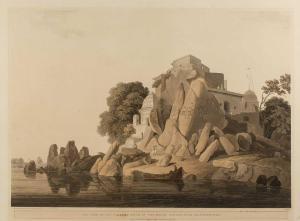 DANIELL Thomas # William,S.W. View of the Fakeers Rock in the River Ganges,,Mallams GB 2023-10-18
