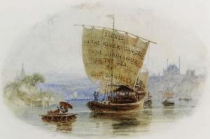 DANIELL William 1769-1837,A capriccio view of the Ganges at Srinagar,Christie's GB 1999-10-05