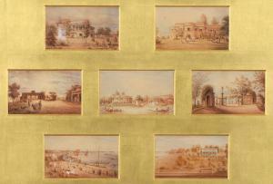 DANIELL William 1769-1837,Scenes of British India,Mellors & Kirk GB 2024-01-09