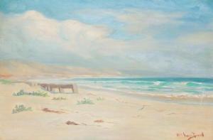 DANIELL William Swift 1865-1933,Coastal with clouds,John Moran Auctioneers US 2020-01-26