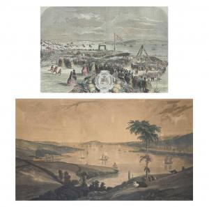 DANIELL William 1769-1837,View of the Town and Harbour of Falmouth.,David Lay GB 2024-01-11