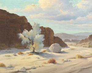 Daniels Earl 1920-1999,Canyon's End Anza - Borrego Desert, California,Aspire Auction US 2019-04-13