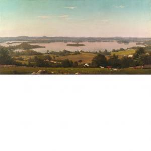 DANIELS George Fisher 1821-1879,Pastoral Landscape,1873,William Doyle US 2013-04-22