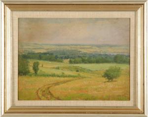 DANIELS Henry 1900-1900,Hillside landscape,Eldred's US 2009-04-03