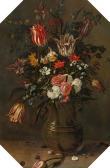 DANIELSZ Andries 1580-1640,Bouquet of flowers with tulips, roses, daffodils,,im Kinsky Auktionshaus 2020-06-23