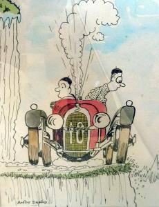 DANKS Andy 1950,Comical motoring scene,The Cotswold Auction Company GB 2014-04-29