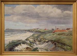 DANNERFJORD Willy Alexander 1904-1961,Lokken Beach,Lots Road Auctions GB 2021-04-11