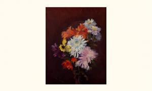 DANNET Henry 1886-1946,«Bouquet de fleurs»,Salles de ventes Pillet FR 2006-04-09