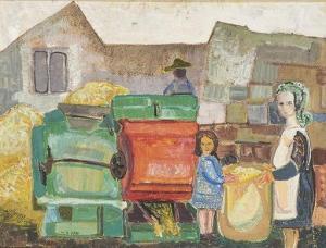 DANS Maria Antonia 1922-1988,Market day,Subastas Segre ES 2020-09-15