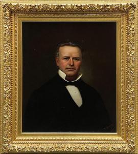 DANTON JR Ferdinand 1877-1912,Portrait of a Gentleman,1899,Clars Auction Gallery US 2014-02-15