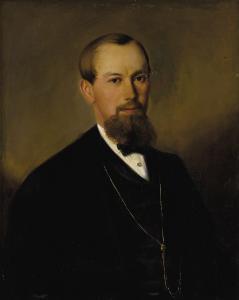 DANTZELL Joseph 1805-1877,Portrait of Ernst Hansy,1870,Heritage US 2007-12-06