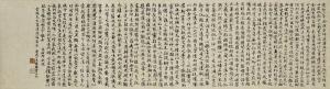 DANXU FEI 1801-1850,Colophon of Ode to the Goddess of the Luo River painting,Sotheby's GB 2023-08-08