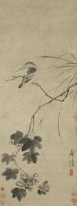 DAOFU Chen 1483-1544,Bird and Hibiscus,Bonhams GB 2014-09-15