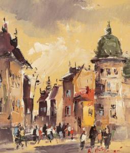 DARANGA Radu 1944,View from Bucharest,Artmark RO 2024-01-31