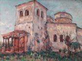 DARASCU NICOLAE 1883-1959,St. Sava Church in Iaşi,1918,Artmark RO 2017-11-02