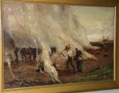 DARBYSHIRE William Arthur,Weed Burning at Bidford,Bonhams GB 2004-02-24