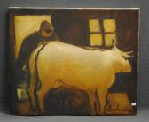 DARDENNE Milo 1938,traite de vache,Rops BE 2009-12-13