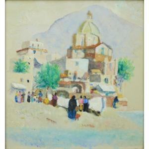 DARGAUD Victor Paul Joseph 1873-1921,Mountain Village,Kodner Galleries US 2021-12-15