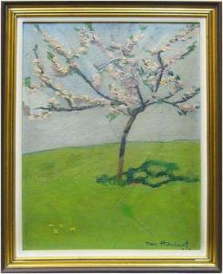DARIMONT Marc H 1903,Le Cerisier du Japon,1925,Lhomme BE 2011-10-08