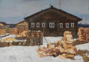 Darin Gennady 1922-2012,An Old House in the North,1969,MacDougall's GB 2018-06-06