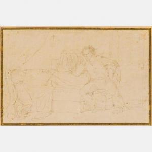 DARJOU Alfred Henri 1832-1874,Interior Scene with Figure,Gray's Auctioneers US 2021-08-18