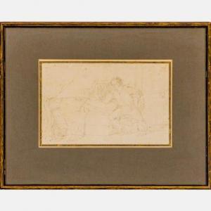 DARJOU Alfred Henri 1832-1874,Interior Scene with Figure,Gray's Auctioneers US 2021-06-30
