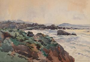 Darley Boit EDWARD 1840-1916,Biarritz,Hindman US 2022-05-10