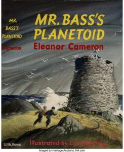 DARLING Louis 1916-1970,Mr. Bass Planetoid book cover,1958,Heritage US 2021-04-29