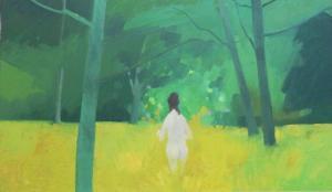 DARLING,Nude female figure walking through grass and trees,The Cotswold Auction Company 2017-03-21