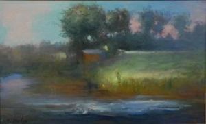 DARLING Robert 1800-1800,Landscape with stream in mist,Metropolitan Arts US 2007-05-12