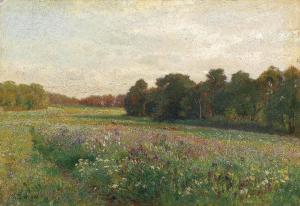 DARNAUT Hugo 1851-1937,Flowering Meadow,Palais Dorotheum AT 2014-04-08