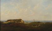 DARRAH Ann Sophia Towne 1819-1881,Coastal view,Eldred's US 2007-03-30