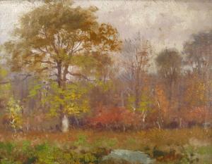 DARRAH Frank 1897-1918,New England Landscape,Litchfield US 2012-02-15