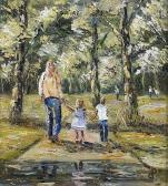 DARREN Paul 1944,A WALK IN THE PARK,Ross's Auctioneers and values IE 2018-06-20