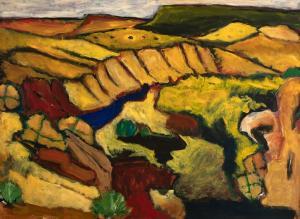 Darren Vigil Gray 1959,Something in the Valley,1992,Santa Fe Art Auction US 2023-11-11